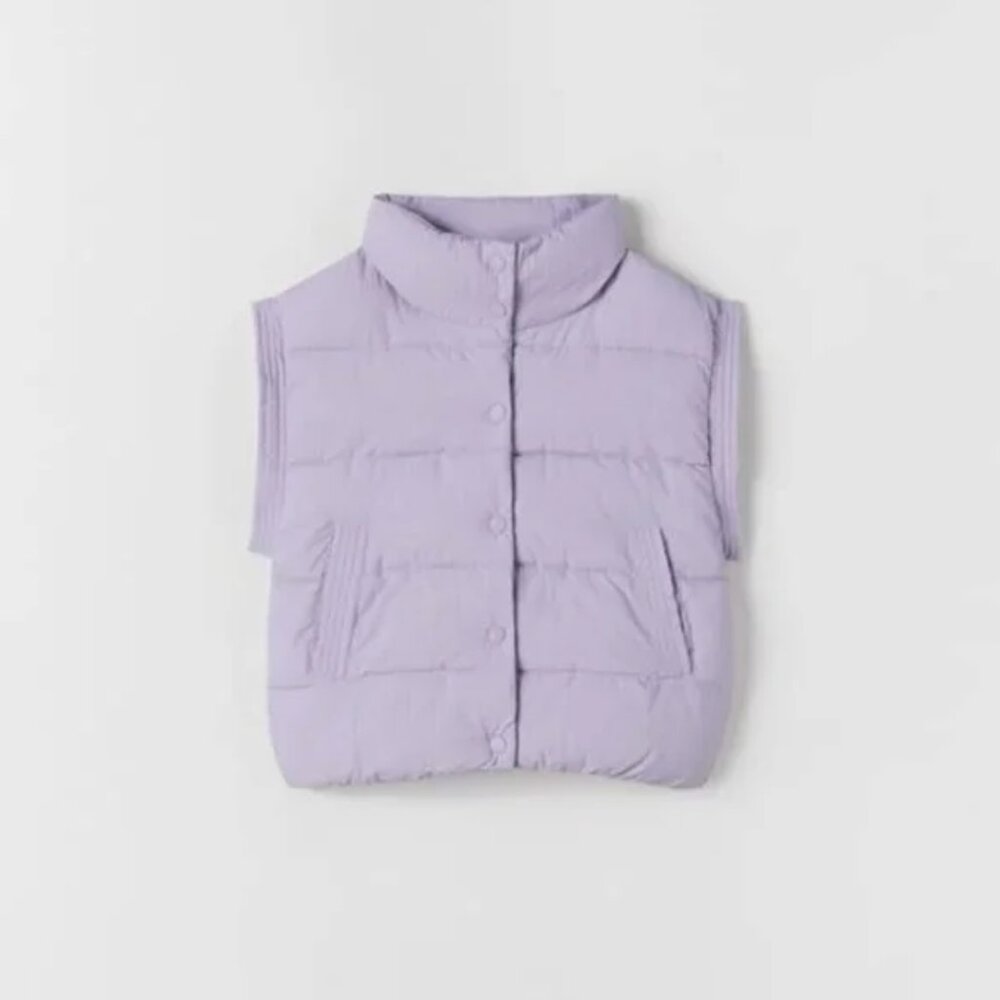 Zara Girls Oversized Puffer Vest Limited Edition 11-12 years